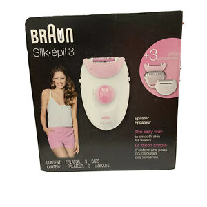 Women's Epilator And Shaver Braun Silk 3  With 3 Extra accessories