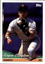 1994 Topps SPANISH BILINGUAL #267 Royce Clayton SAN FRANCISCO GIANTS