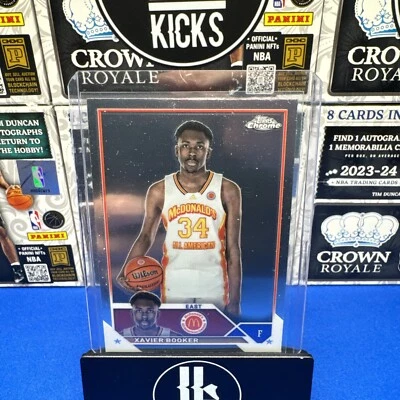 2023 Topps Chrome McDonald's All American - #49 Xavier Booker (RC) - Image 1 of 2