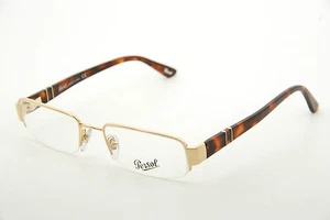 Neu Original Persol 2323 V 515 Havanna/Gold 51mm Gestell Italien Brille RX - Bild 1 von 12