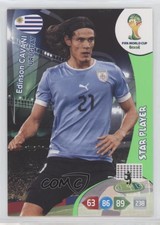 2014 Panini Adrenalyn XL FIFA World Cup Brazil Star Player Edinson Cavani
