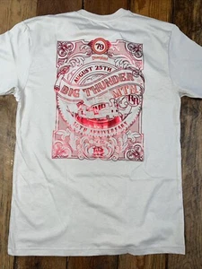 D23 Expo 2019 Big Thunder 40th Anniversary Limited Edition Foil Print Shirt LG - Picture 1 of 5