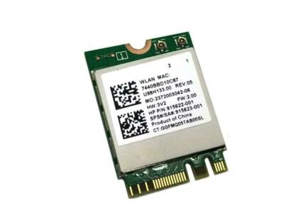 Genuine Realtek RTL8822BE 802.11ac WiFi BT Card M2 2230 HP 915622-001 915623-001 - Image 1 of 3