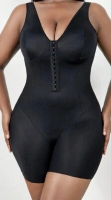 NEW Shiny Shapewear  All-In-One Girdle Bodysuit Long Leg 3X 18 Panty Wire Free - Image 1 of 4