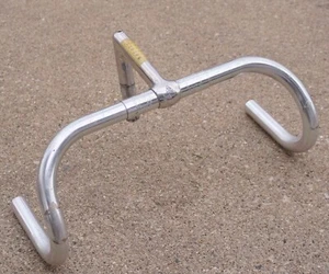 Vintage ITM Handlebar Stem Combo 120mm 40cm Drop Bar 1980s 1" Quill Eroica Italy - Picture 1 of 7