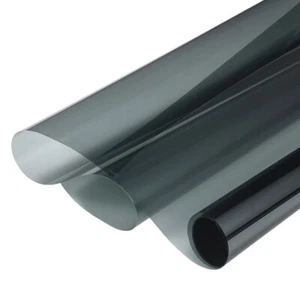 50%VLT Car Roof Window Film Windshield Tint Sticker Black Wrap AntiUV 75cm*300cm - Picture 1 of 11