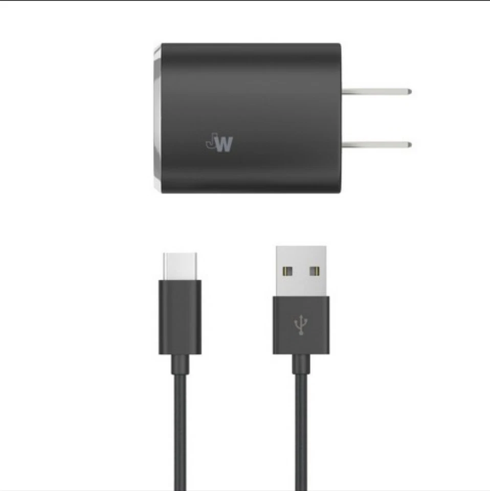 Just Wireless Home Phone Charger Samsung LG HTC Motorola 6ft USB-C - Ships Fast! - Image 1 of 1