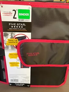 Fünf Sterne 2" Ordner 580 Blatt Kapazität und Innentaschen - Bild 1 von 1