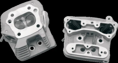 S&S CYCLE 106-3466 CYLINDER HEAD KIT SILVER 1984-1999 HARLEY EVOLUTION Foto 1 de 2