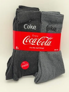 Coca Cola Sneaker Socken je 8 Paar - verschiedene Größen/Farben 39-42; 43-46 Neu - Bild 1 von 6