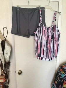 3X Tankini 2 Piece. 54 New - Picture 1 of 5