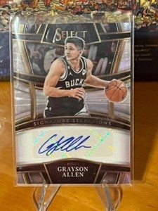2022-23 Panini Select Signature Selectors Prizm #SS-GYA Grayson Allen (AU)