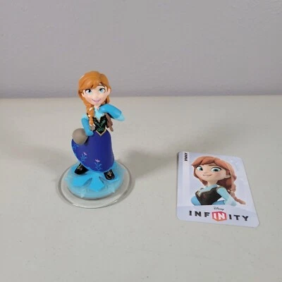Figura Disney Infinity 1.0 Anna de Frozen para XB1 PS4 360 PS3 WiiU Foto 1 de 4