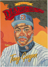 1993 Leaf 1994 Donruss Diamond Kings - #DK-11 Tony Gwynn /10000 Jumbo