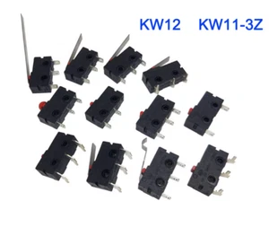 Micro switch Long Curved Roller Lever Snap Action Limit Switch KW12 KW11-3Z 5A - Picture 1 of 25