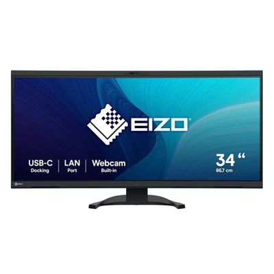 EIZO FlexScan EV3450XC-BK 34.1 Zoll UWQHD Curved IPS LED 21:9 60 Hz Monitor - Bild 1 von 4