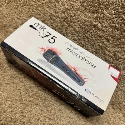 Micrófono Technical Pro MK-75 con cable Foto 1 de 4