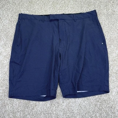 Pantalones Cortos de Golf RLX Ralph Lauren Para Hombre Ajuste A Medida Talla 40 Lunares Punta Azul Foto 1 de 4