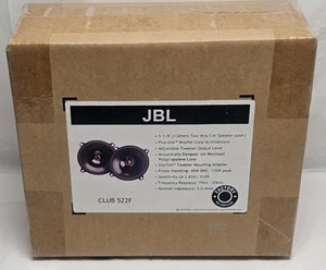JBL Club 522F 5-1/4" Two-Way Car Speaker (Pair) Reconditioned - Picture 1 of 5