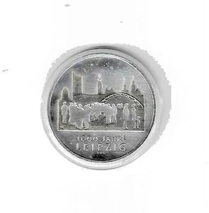 10 € Aplicación De Oro - Parcialmente Dorado 1000 Años Leipzig 2015 - Imagen 1 de 1