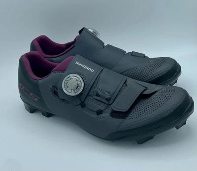 禧玛诺女式 SH-XC502W 山地自行车鞋全新带盒 - 40 码 — 第 1/4 张图片