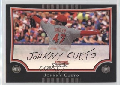 2009 Bowman Chrome Refractor Johnny Cueto #112 - Image 1 of 2