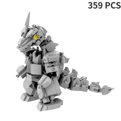 395PCS MOC Cyber Mecha Tyrannosaurus Building Block MOC Dinosaur Robot Model Kit - Image 1 of 4