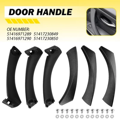 6 накладок на внутреннюю дверную панель с ручкой для BMW 323i 325xi 328i 330xi E90 EA - Изображение 1 из 4