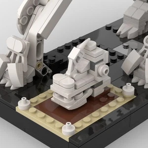 Hot Sale Little Oskar Skeleton of Giraffatitan Dinosaur Fossils 701 - Picture 1 of 4