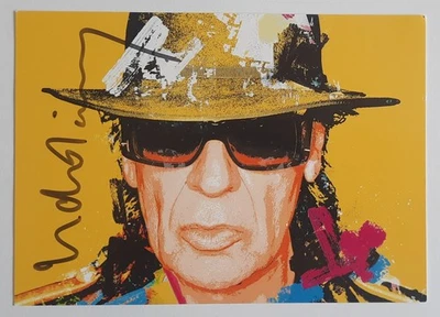 * Udo Lindenberg * Autogrammkarte Originale Unterschrift * Musik * - Bild 1 von 2