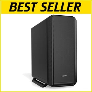 Versatile Silent Base 802 ATX Case with Thick Insulation for Quiet Operation - Afbeelding 1 van 11