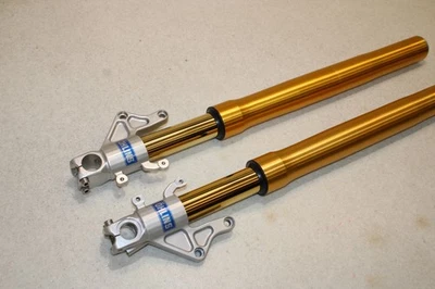 DUCATI 996R 998R OEM DUCATI OHLINS FORKS AND SPINDLE 916 996 998 748 748R - Image 1 of 4