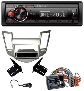 Pioneer MP3 1DIN DAB USB AUX Autoradio für Chevrolet Cruze 2011-2016 silber - Bild 1 von 10