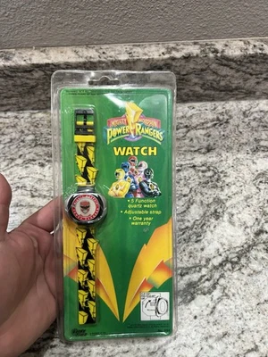 Reloj Mighty Morphin Power Rangers 1993 Red Ranger Vintage Sellado Foto 1 de 2