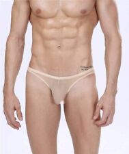 Manview Mens Sheer Net G Thong Lowrise Pouch Underwear