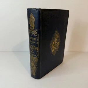 Poetical Works Of John Milton 1843 Tilts Illustrated Ed Antique HB Paradise Lost - Picture 1 of 24