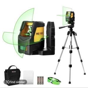 #FathersDayGift PREXISO Laser Level with Tripod, IP54 Professional 150° - Picture 1 of 8