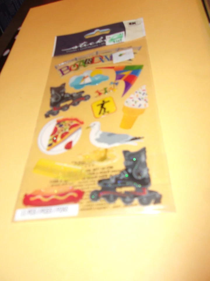 Pegatinas Sticko RARAS para álbumes de recortes de paseo marítimo y playa Foto 1 de 1