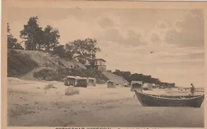 Schöne AK. Von Ostseebad Koserow , Strand mit Hotel Seeblick - Bild 1 von 1