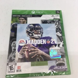Madden NFL 21 - Xbox One / Series X Video Game- New but plastic has a few rips - Picture 1 of 15