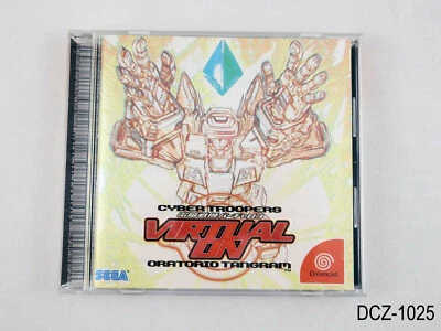 Virtual On Oratorio Tangram Dreamcast Japanese Import Region Japan JP US Seller - Image 1 of 4