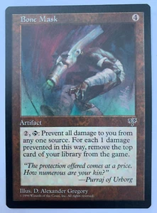 BONE MASK - MAGIC THE GATHERING - MIRAGE - RARE - Picture 1 of 2