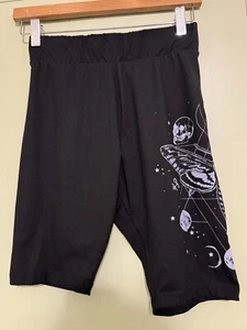 Hot Topic Midnight Hour Women’s Biker Shorts Size M EUC+ - Picture 1 of 5