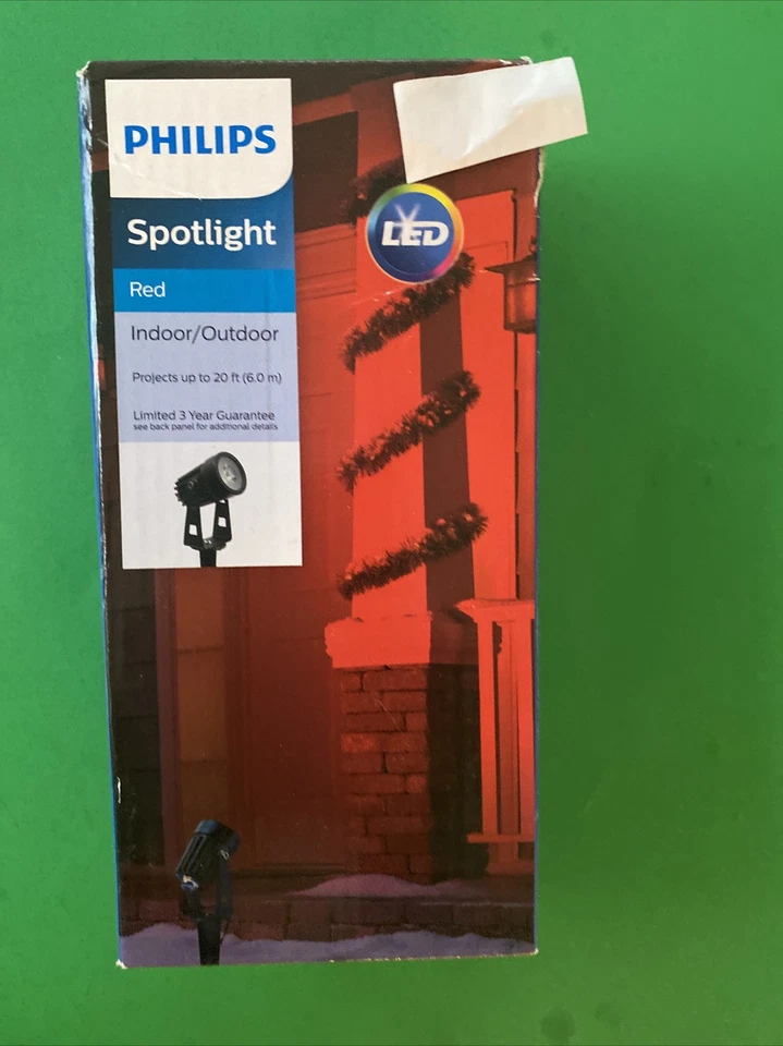Philips LED Foco Navidad Rojo Nuevo Foto 1 de 1