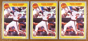 LOTE (3) 1985 FLEER REGGIE JACKSON HOF 500th Homer #639 California Angels COMO NUEVO - Imagen 1 de 2