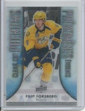 2016-17 Filip Forsberg Tim Hortons Canada Clear Cut Phenoms Insert Card #CC8