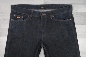 Pantalones de mezclilla para hombre Hugo Boss Delaware 3 elásticos ajustados azules W34 L32 - Imagen 1 de 15