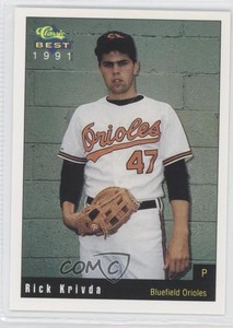 1991 Classic Best Bluefield Orioles Rick Krivda #18