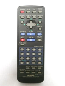 Mando a distancia VCR VCH972U VCH972U VCH973 VCH973 VCH973U VCA573U Sharp RRMCG0173AJSA fabricante de equipos originales - Imagen 1 de 6