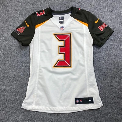 NFL On Field Tampa Bay Buccaneers Jersey Youth Size Small White Winston #3 Logo - Image 1 of 4